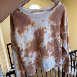 NWOT Ginger tie-dye crewneck